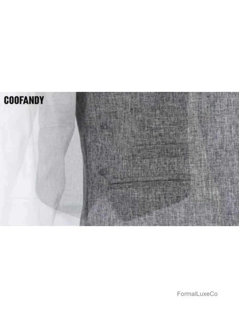 Men's Slim Fit Suit Vest, Lightweight Waistcoat for Business